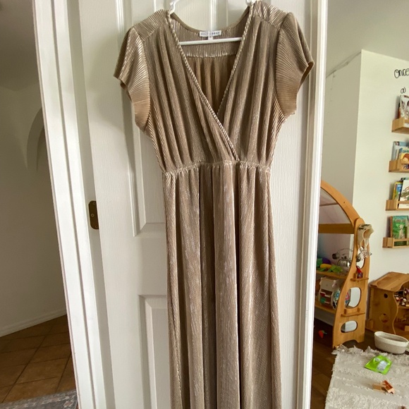 Baltic Born Dresses & Skirts - Baltic Born Athena Pleated Maxi Dress